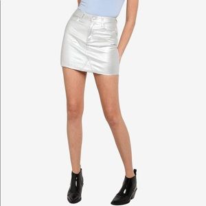 F21 metallic skirt (runs small)